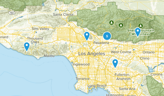 hikes to do Map