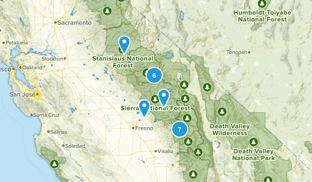 CA hikes Map