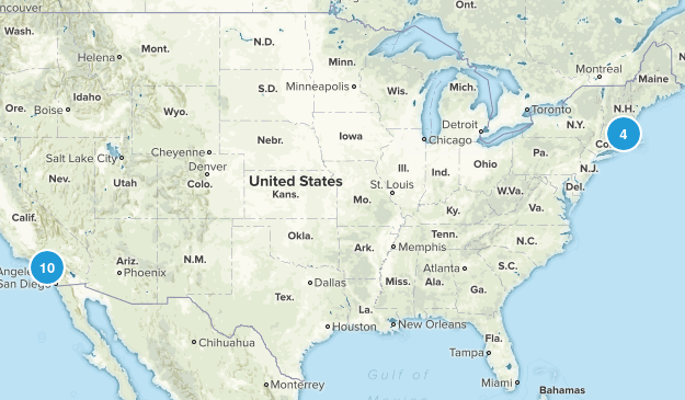 Hikes To Do Map