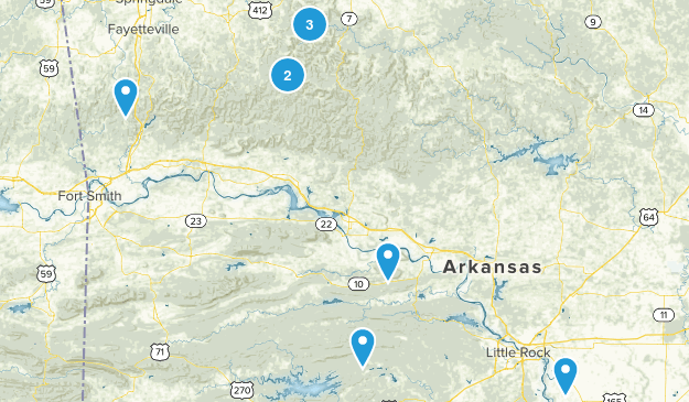 AR Trails Map