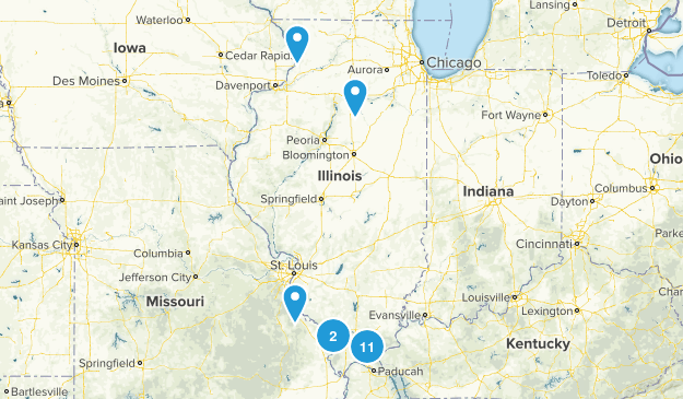 southern ill Map