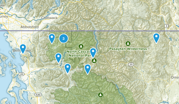 North Cascades Map