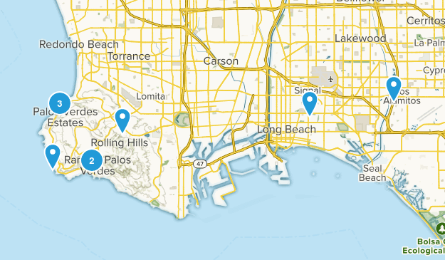 trails to hike Map