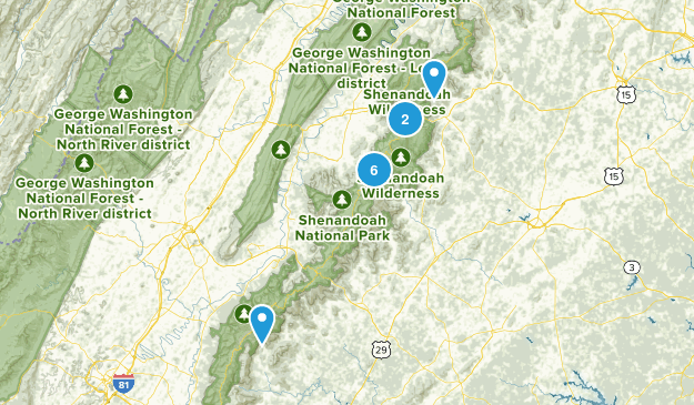 Shenandoah Map