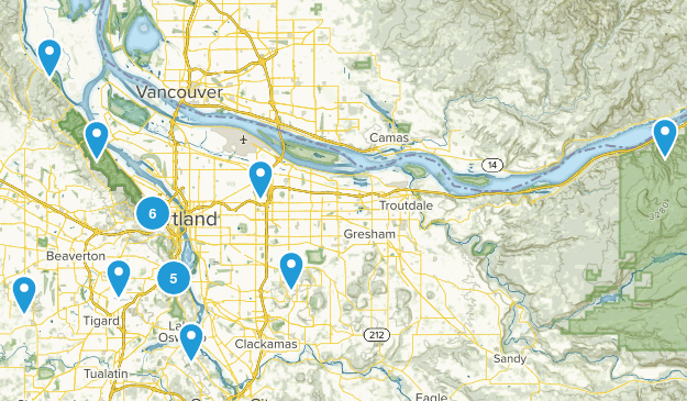 Close City Trails Map