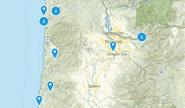 Oregon Map