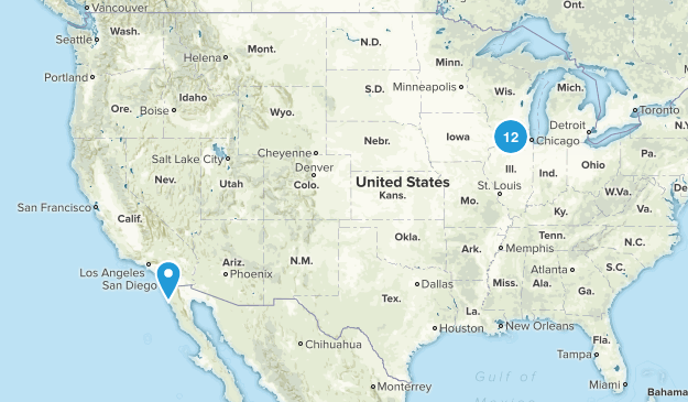 To hike! Map