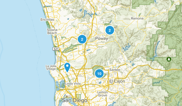 Hiking List Map
