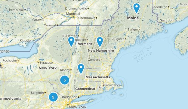 Hikes To Do Map