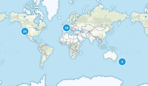 Bucket List Map