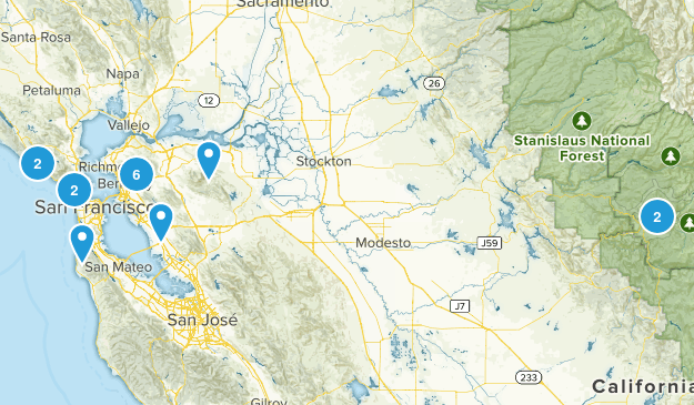 hike list Map