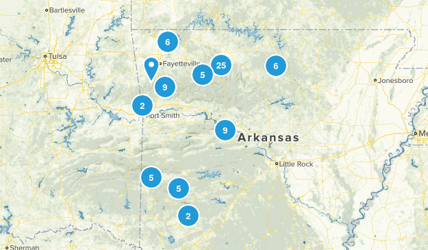 AR Hiking Trails Map