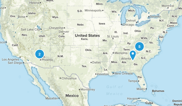Day Hikes Map