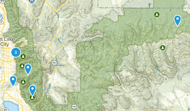 Big Hikes Map