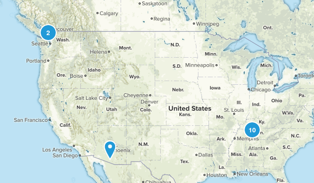 Quick Hikes Map