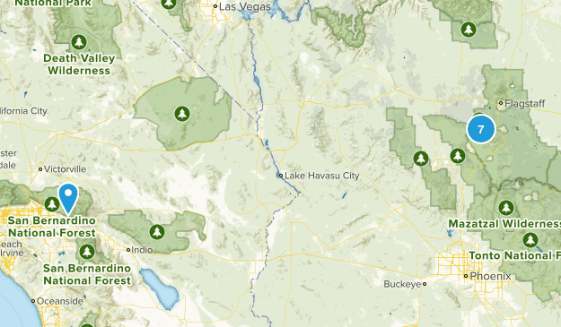 Hikes To Do Map