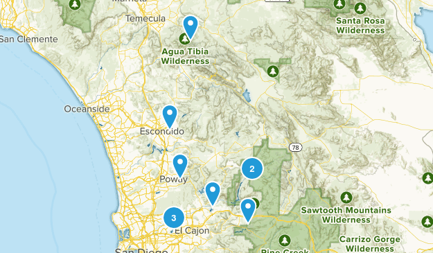 SD Trails Map