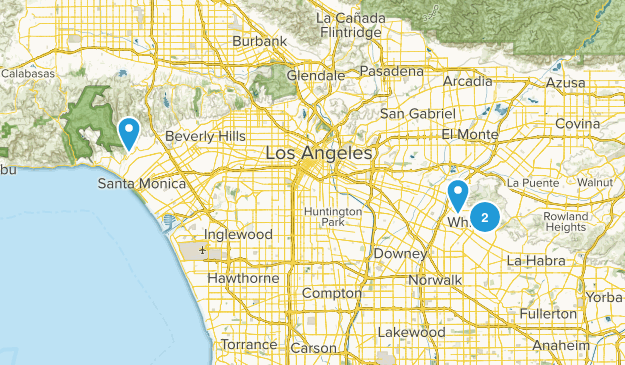 To trail run Map