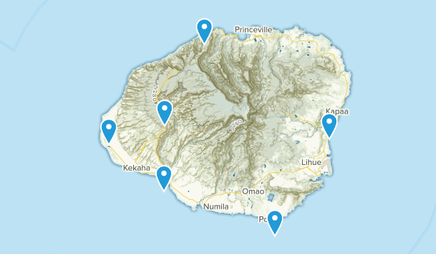 Kauai Map