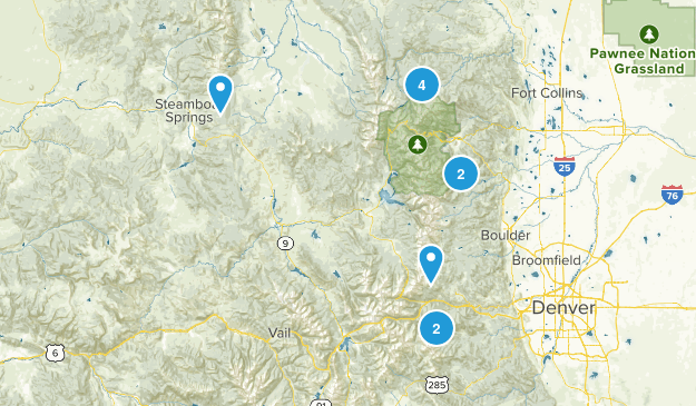 Backpacking Map