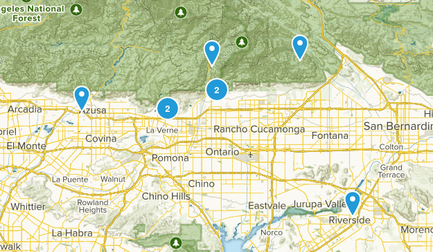 want to hike Map