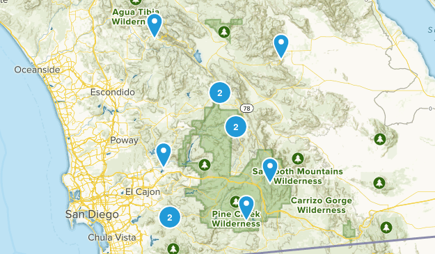 SD County Map