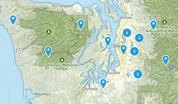 to do washington Map