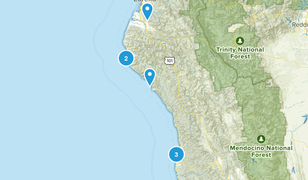 West coast Map