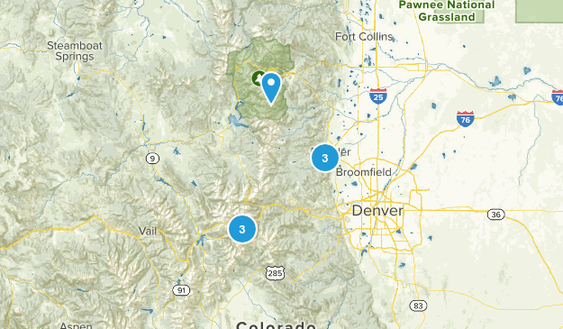Climb List Map