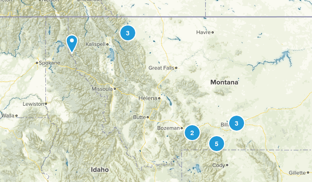 2016 Hiking To Do List Map