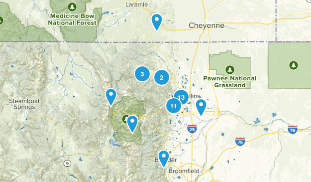 fort collins Map