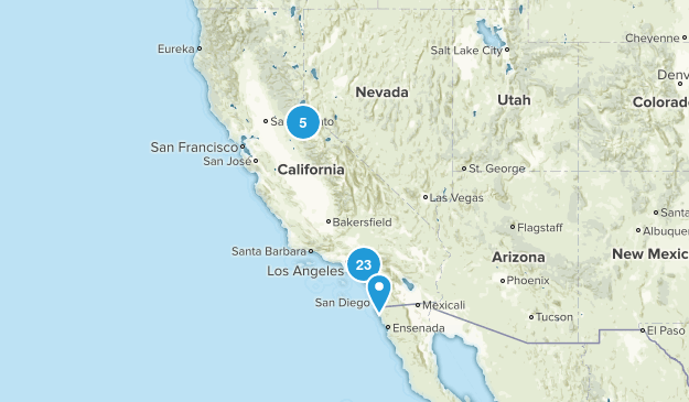 Hikes Map