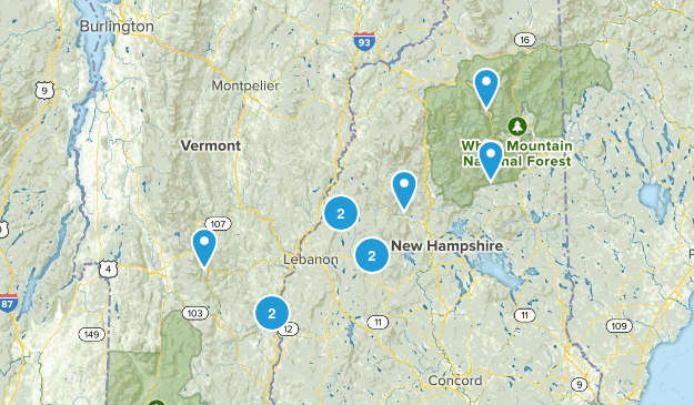 hikes Map