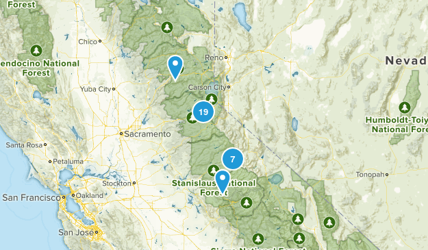 Backpacking Map
