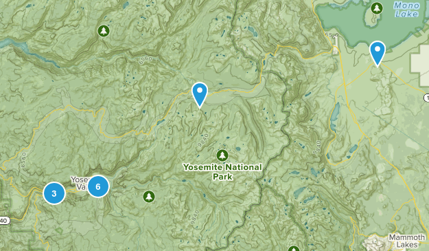 Yosemite Map
