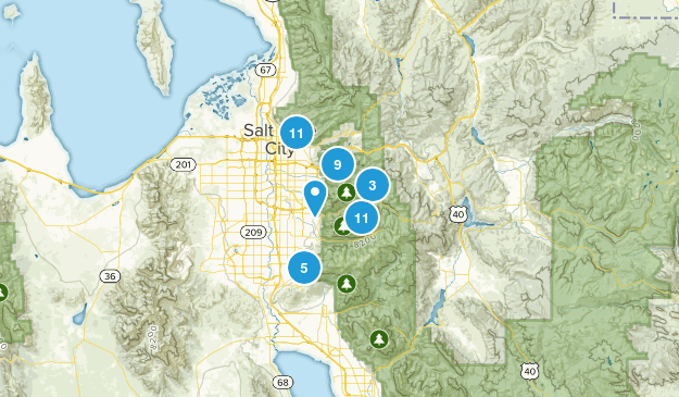 SLC Area Map