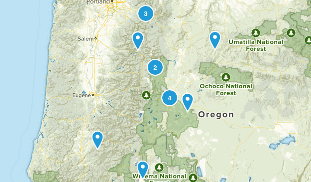 easy trails Map