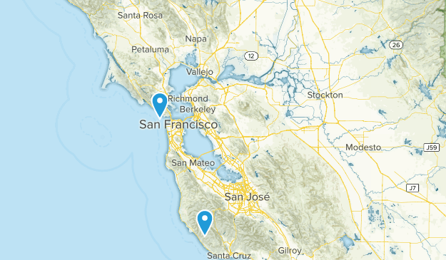 CA 2016 Spring Break Map