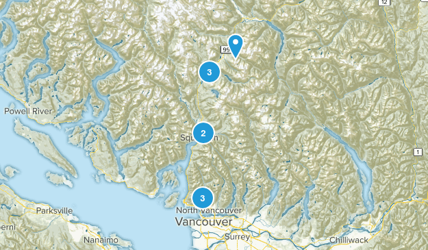 Vancouver, BC Map