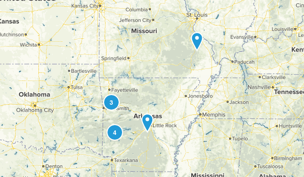 backpacking Map