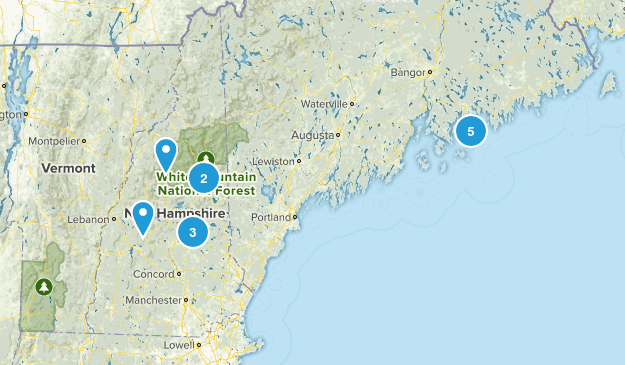 2015 Hikes Map