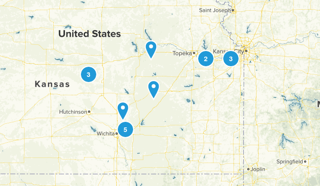 Kansas Trails Map