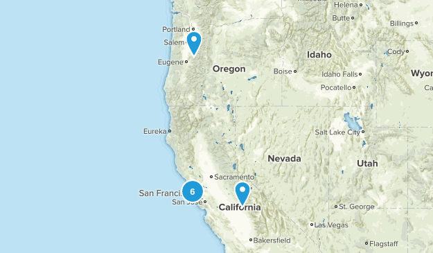 Hiking Adventures to do lists Map