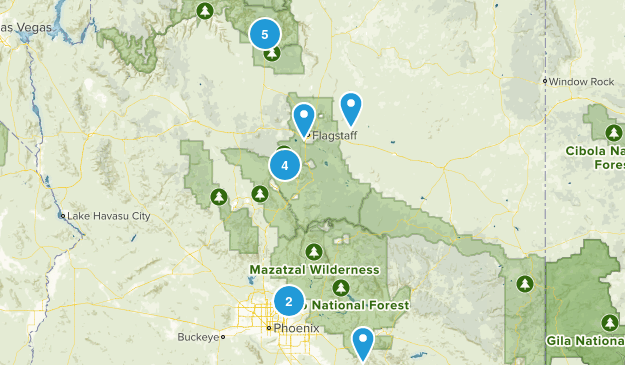 AZ Hiking Map