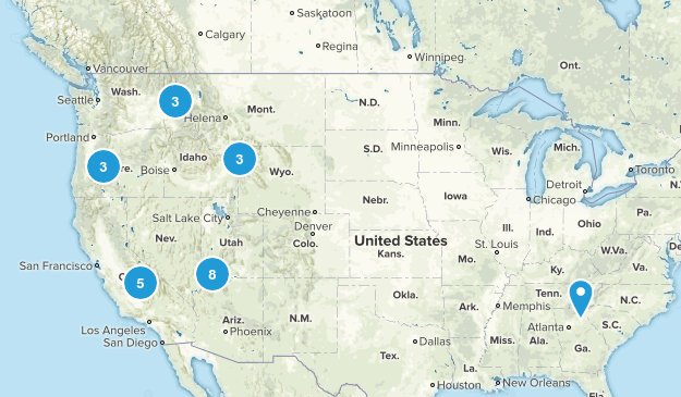Hikes to complete Map