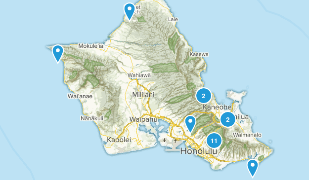 Oahu Map