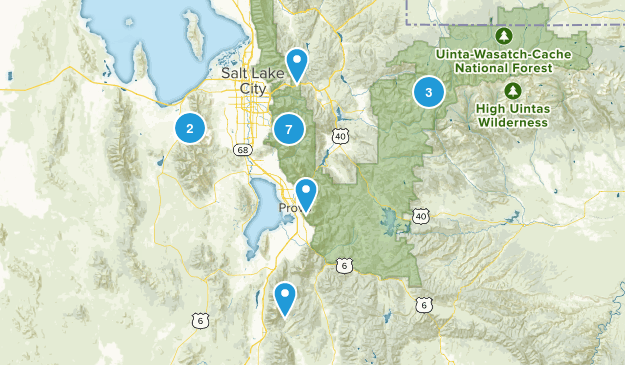 hikes to do Map