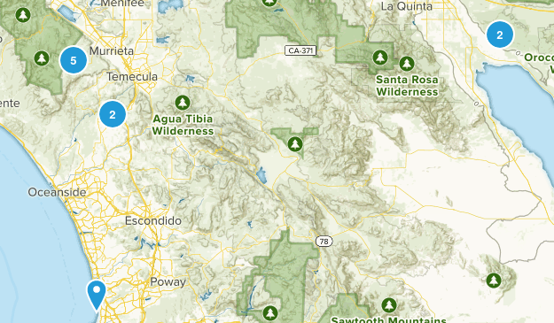 Hikes Completed Map