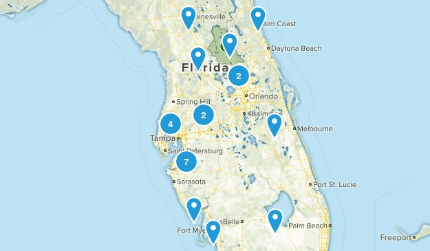 Florida Trails Map
