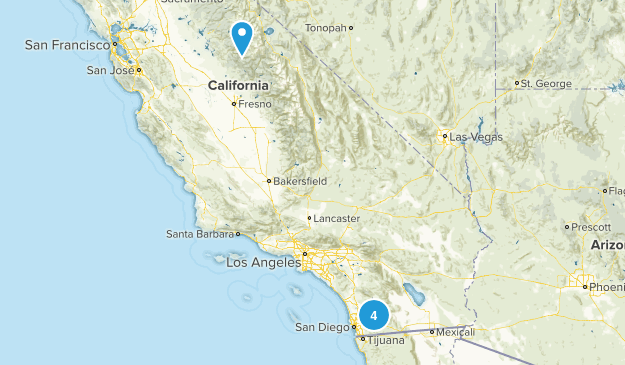 hikes i want to do Map